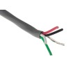 Alpha Wire Alpha Essentials Communication & Control Control Cable 4 Cores 0.56mm² 20 AWG Screened 300V 100 m 2414C SL033