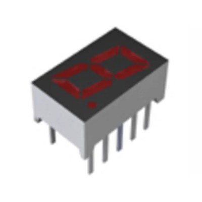 ROHM 1 LED Red LED Display Cathode Right Side 8mm 36mcd Luminous Intensity LAP-301VL