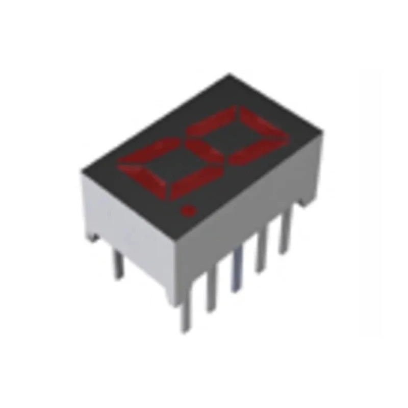 ROHM 1 LED Red LED Display Cathode Right Side 8mm 36mcd Luminous Intensity LAP-301VL