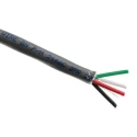 Alpha Wire Alpha Essentials Communication & Control Series 2 Core Screened Audio Cable 4.32 mm OD, 304 m Length 2466C SL001
