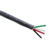 Alpha Wire Alpha Essentials Communication & Control Series 2 Core Screened Audio Cable 4.32 mm OD, 304 m Length 2466C SL001
