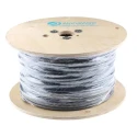Alpha Wire Alpha Essentials Communication & Control Series 2 Core Screened Audio Cable 4.32 mm OD, 304 m Length 2466C SL001