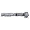 RawlPlug Carbon Steel Through Bolt 12 mm x 140 mm Zinc Plated R-XPT-12140-SF/10