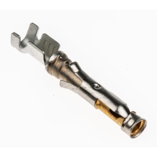 TE Connectivity Female Crimp Circular Connector Contact, Contact Size 16, Wire Size 16, 18 AWG, 250V, 13A Current 66101-4