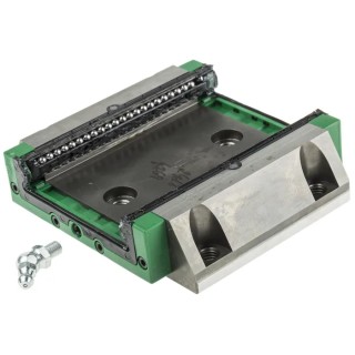 INA Linear Guide Carriage KWVE25-WL-V1-G3 KWVE25 Series, 23400 N Dynamic Load, 107.5mm Length, 120mm Width