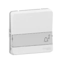 Schneider Electric White Push Button Light Switch, 1 Gang, Screwless Mount, IP55, 10A, 250V, Mureva Styl Series MUR39129