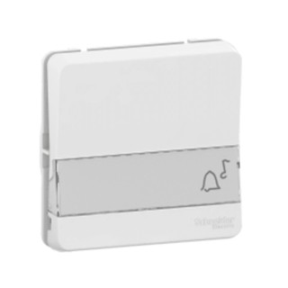 Schneider Electric White Push Button Light Switch, 1 Gang, Screwless Mount, IP55, 10A, 250V, Mureva Styl Series MUR39129