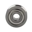 INA Track Roller 7mm Bore Diameter, 16mm Roller Diameter, 8mm Roller Width, Cylindrical Roller LFR50/5-4-2Z-HLC