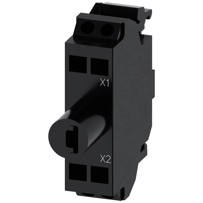 Siemens 3SU1 Series Light Block, LED Red Indicator, 24 V AC/DC, 20mA Current Rating, Spring Terminal 3SU1401-2BB20-3AA0
