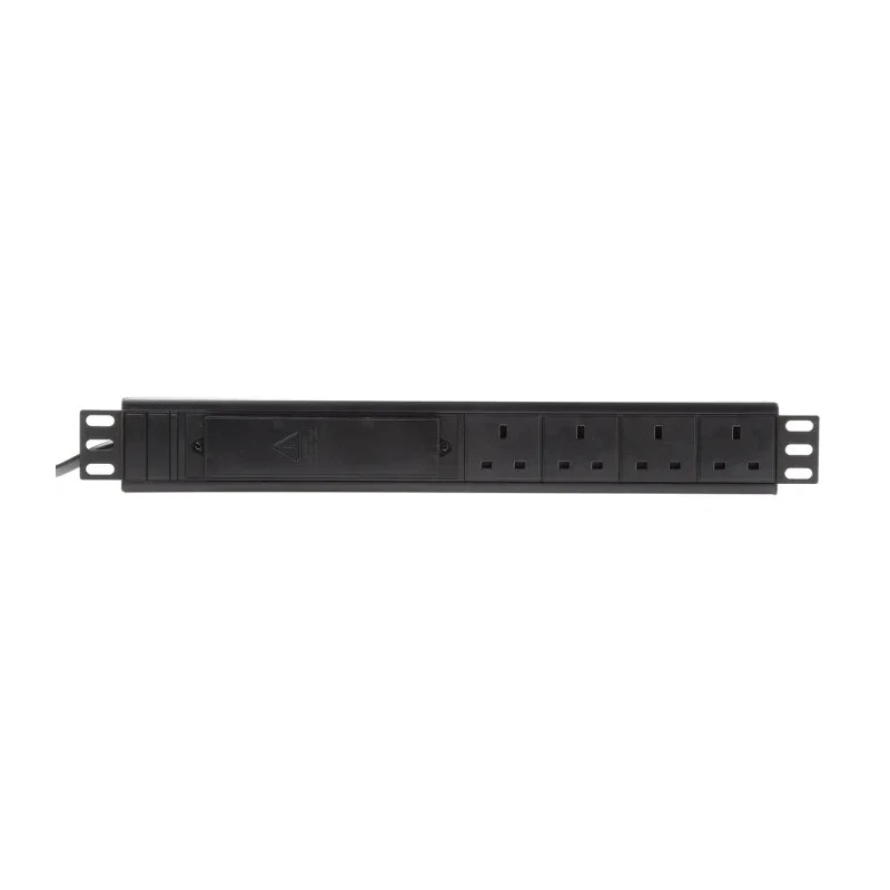 RS PRO 13A 250V AC 4 Gang Socket Bar with 3m Cord Type G 161-7253