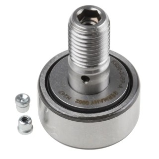 INA Stud Cam Follower with 12mm Bore Diameter, 30mm Roller Diameter, Static Load Rating 8600N, Dynamic Load KR30-X-PP-A