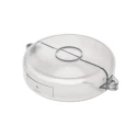 Brady Transparent 1-Lock Polycarbonate Gate Valve Lockout 9.53 mm Shackles TRANSPARENT GATE VALVE LOCKOUT 1" - 2.5"
