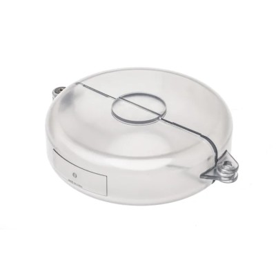 Brady Transparent 1-Lock Polycarbonate Gate Valve Lockout 9.53 mm Shackles TRANSPARENT GATE VALVE LOCKOUT 1" - 2.5"