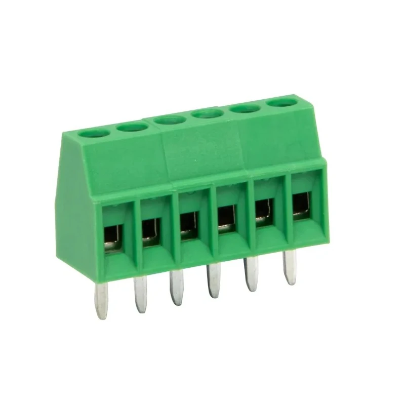 RS PRO PCB Terminal Block 6-Contact 2.54 mm Pitch Through Hole 150V Brass Housing 173-1629