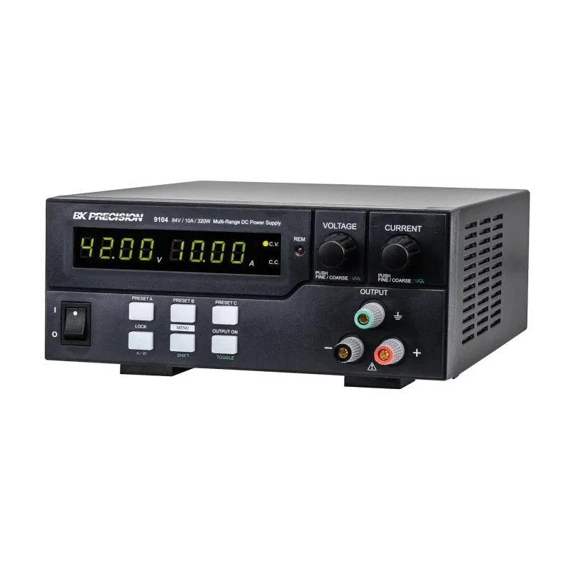 BK Precision Digital Bench Power Supply, 1-Output, 84 V, 320 W, 10 A Max BK9104