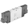Festo Solenoid Pilot Valve Electric G CPE Series 24V DC 1/4 in Port Size 5/2 Valve Function CPE18-M1H-5J-1/4