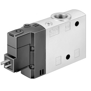 Festo Solenoid Pilot Valve Electric G CPE Series 24 V DC 3/8 Inch Port Size Aluminium Body CPE24-M1H-3GL-3/8