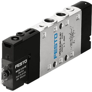 Festo Solenoid Pilot Valve Electric G CPE Series 24V DC 5/2 Valve Function 350L/min Flow Rate CPE10-M1BH-5L-M7