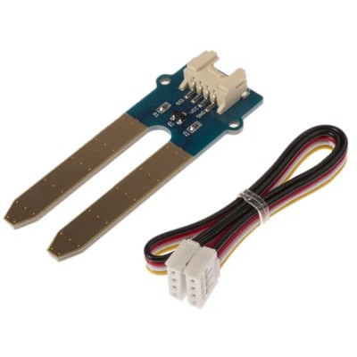 Seeed Studio Soil Moisture Sensor Grove System, Operating Voltage 3.3-5 VDC, Operating Current 35 mA 101020008