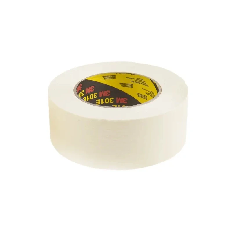 3M Beige Scotch Masking Tape Paper Backing, Rubber Adhesive, 48mm Width x 50m Length 301E 50MX50MM