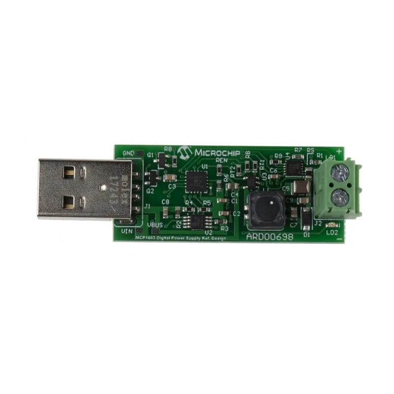 Microchip Interface Development Kit MCP1663 USB Programmable SEPIC Reference Design ARD00698