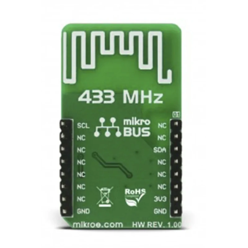 MikroElektronika Communication & Wireless Development Tool OOK TX Click MICRF114 Wireless Transmitter 433MHz Serbia MICRF114