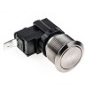 RS PRO Push Button Switch, Latching, Panel Mount, 22.2 mm Cutout, SPST, IP67, 250V AC 175-8218