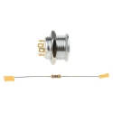 RS PRO Illuminated Momentary Push Button Switch, Panel Mount, 16 mm Cutout, SPST, Green and Red LED, IP67, 36 V dc 175-8720