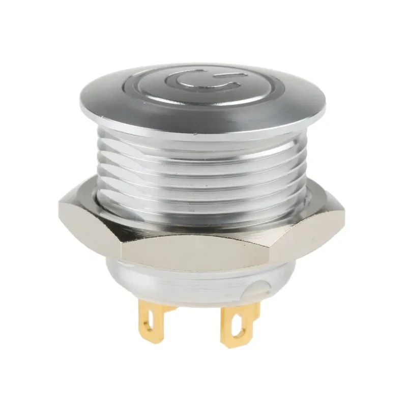 RS PRO Illuminated Momentary Push Button Switch, Panel Mount, 16 mm Cutout, SPST, Green and Red LED, IP67, 36 V dc 175-8720