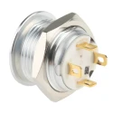RS PRO Illuminated Momentary Push Button Switch, Panel Mount, 16 mm Cutout, SPST, Green and Red LED, IP67, 36 V dc 175-8720
