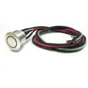 RS PRO Illuminated Push Button Switch Momentary Panel Mount 16 mm Cutout SPST Red LED IP67 36 V dc 175-8527
