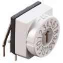 Hartmann Rotary Flush Rotary Coded DIP Switch Through Hole PT65101L254