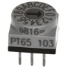 Hartmann Rotary Flush Rotary Coded DIP Switch Through Hole PT65106