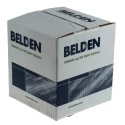 Belden Screened Audio Cable 76 m, Tin Copper Wire Conductors, 28AWG, Polyethylene Jacket, Silver 8762 060250