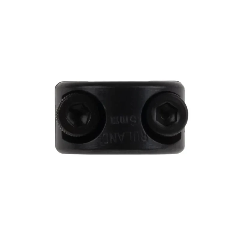 Ruland Two Piece Carbon Steel Shaft Collar, Clamp Screw, Bore Diameter 6mm, Outside Diameter 16mm, Width 9mm, Black MSP-6-F