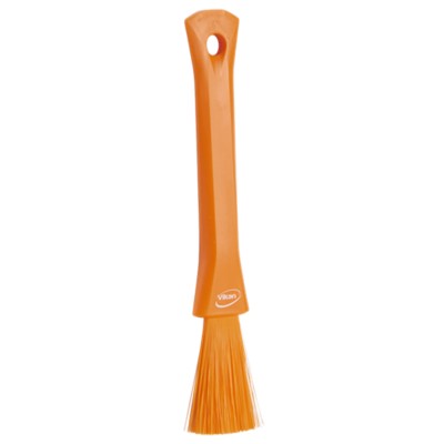 Vikan Orange Scrubbing Brush, 57 mm bristle length, Polyester bristle material 5551307
