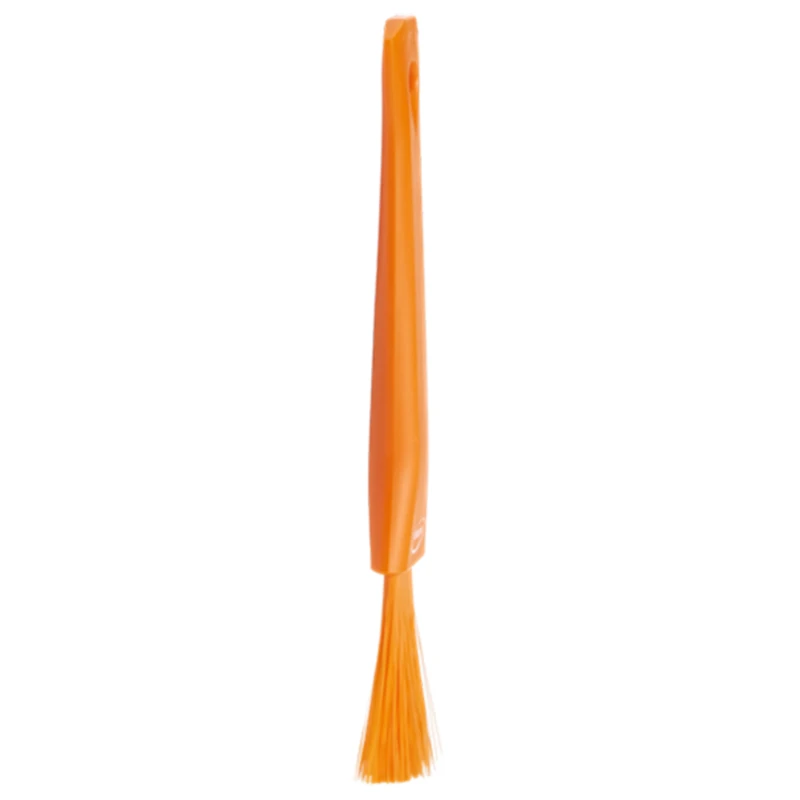 Vikan Orange Scrubbing Brush, 57 mm bristle length, Polyester bristle material 5551307