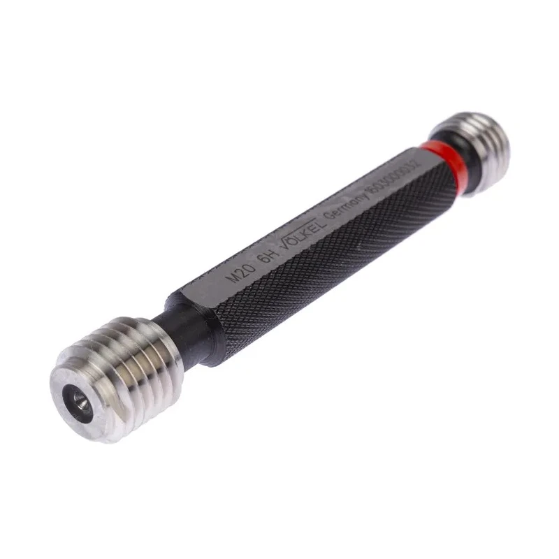 Volkel M20 x 2.5 Plug Thread Go No-Go Gauge Tapered Double Ended 6h Tolerance 16030