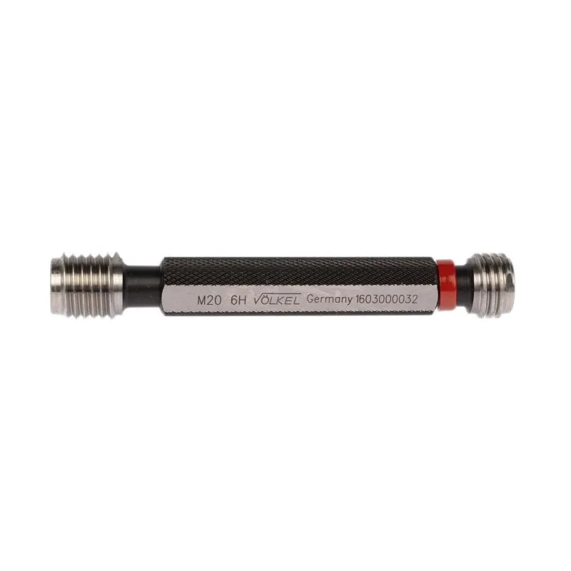 Volkel M20 x 2.5 Plug Thread Go No-Go Gauge Tapered Double Ended 6h Tolerance 16030