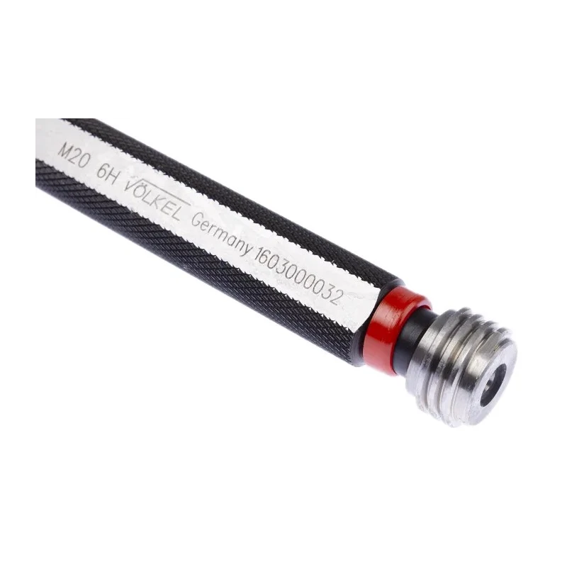 Volkel M20 x 2.5 Plug Thread Go No-Go Gauge Tapered Double Ended 6h Tolerance 16030
