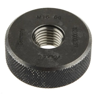 Volkel M16 x 2 Ring Ring Gauge, 2 mm Pitch Diameter 16200