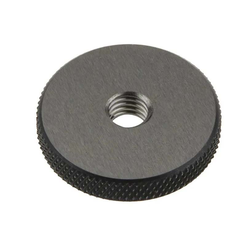 Volkel M8 x 1.25 Ring Gauge, 1.25 mm Pitch Diameter, Metric, Tapered, DIN ISO 1502 16338