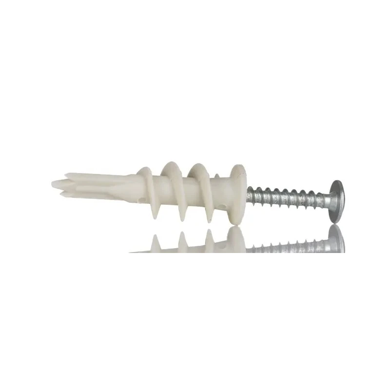 RS PRO White Nylon Plasterboard Fixing Length 40mm Maximum Fixing Thickness 10mm 177-6985