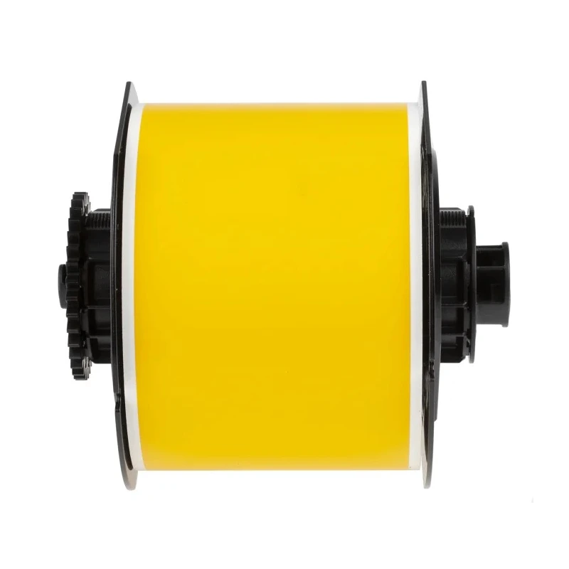 Brady Yellow Thermal Transfer Printer Label Roll 75 mm Width, 30.5 m Length B30C-3000-7569-YL