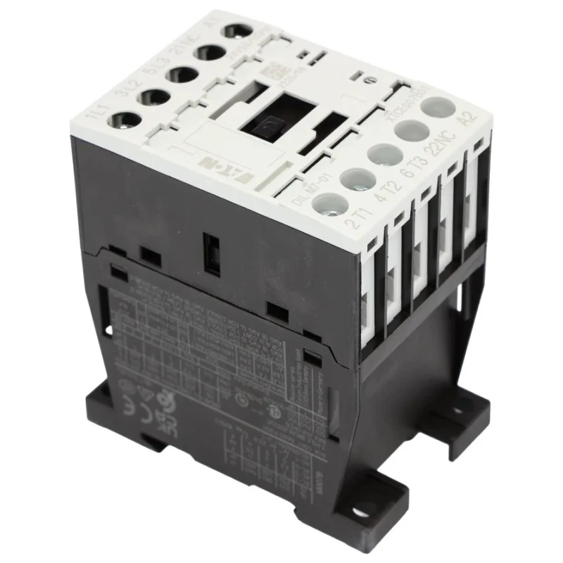 Eaton DILM Contactor 24V AC Coil, 3-Pole, 7 A, 3 kW Power Rating, 3 NO Contacts, 400V AC, DIN 276589 DILM7-01(24V50/60HZ)