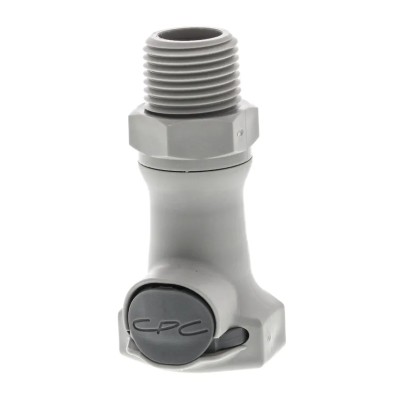 Colder Products Hose Connector Threaded 1/2 in Male Polypropylene Body 4.2 bar HFCD10812