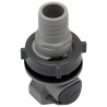 Colder Products Hose Connector 0.75 in ID Threaded Male Polypropylene Body Grey Color 4.2 bar Pressure HFCD161212