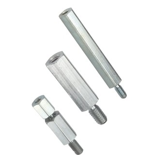 Wurth Elektronik Steel Hex Standoff M3 Thread Size 20 mm Length 6 mm Stud 971200151