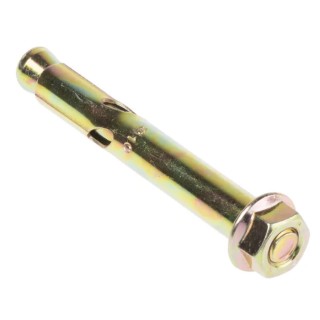 RS PRO Bright Zinc Plated Sleeve Anchor Thread Size 8 mm Length 70mm Drill Diameter 12 mm Model 177-7084