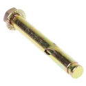 RS PRO Bright Zinc Plated Sleeve Anchor Thread Size 8 mm Length 70mm Drill Diameter 12 mm Model 177-7084